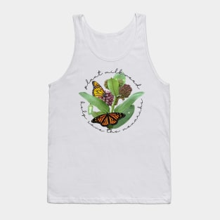 Plant Milkweed Help Save the Monarch Butterfly Tank Top